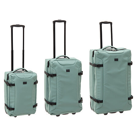 Комплект меки куфари 5five, 3 броя, Зелен, 32L