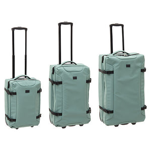Комплект меки куфари 5five, 3 броя, Зелен, 32L