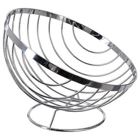 Купа за плодове 5five Oblik, Метал, 26.5 cm, Сребриста