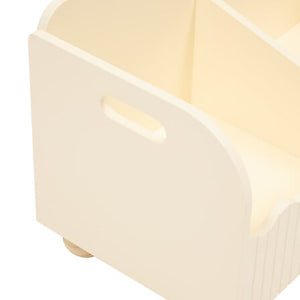 Детски кош Bouli, 60×36×30 cm, Бежов, MDF