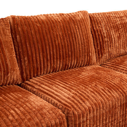 Компресиран ъглов диван atmosphera Solka, 254 cm,Кордурой
