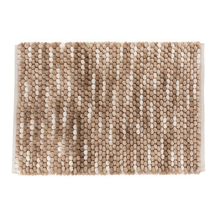 Постелка за баня 5five, Памук, Градиент, Бежова, 50x70 cm
