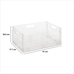 Сгъваема кутия за съхранение 5five Fold'n Box, Пластмаса, 22L, Бежова