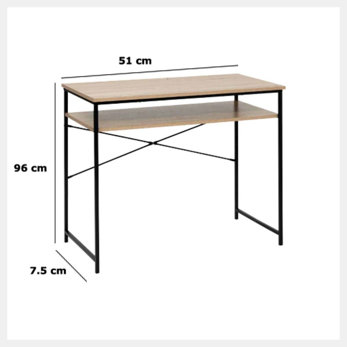 Малко бюро 5five Aliaj, Бежово, 90 cm