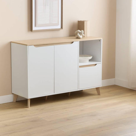 Скрин 5five Luma, MDF, Бял, 120 cm