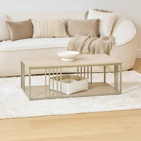 Кафе маса 5five Duna, MDF, 100 cm, Пясъчен