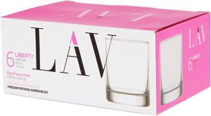 Сет чаши за ликьор LAV Liberty, 65 мл, 6 бр