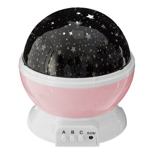 Детски нощен прожектор с батерии atmosphera Cosmos