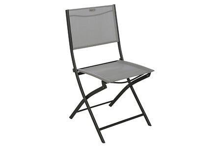 Modula pebble graphite folding chair