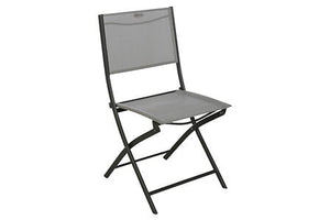 Modula pebble graphite folding chair