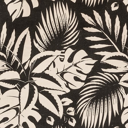 Памучна пазарска чанта 5five, Jungle дизайн, Бежова, 33L