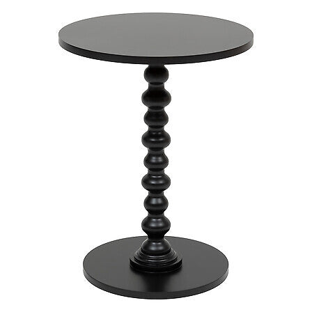 Нощно шкафче atmosphera Alix, MDF, Черно, 38 cm