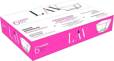 Üvegtál LAV Karen, 300 ml, 6 db