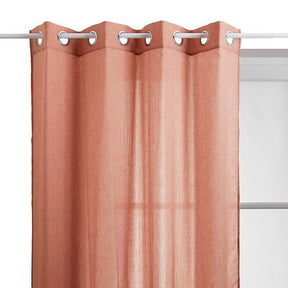 Sheer curtain Paxta 135 x 240 cm terracotta