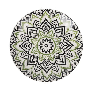 Сет японска десертна чиния LA MEDITERRANEA Kait, 20 cm, Порцелан, 6бр