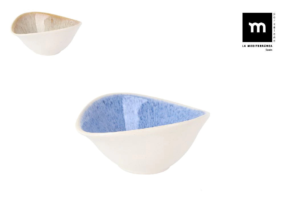 Tálkészlet LA MEDITERRANEA Pica, 14×12×6 cm, porcelán, 2 db