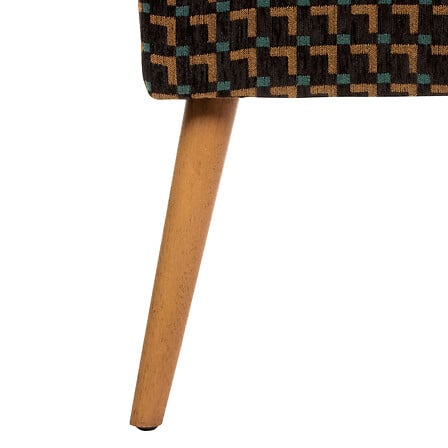 Табуретка atmosphera Chiara, Шенил, Черен