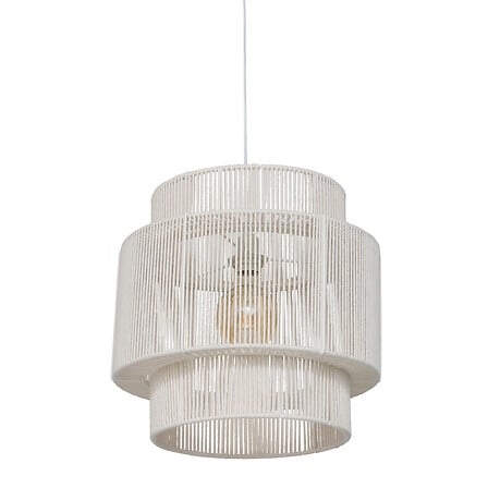 Пендел atmosphera Liby, Бял, Ø38 cm