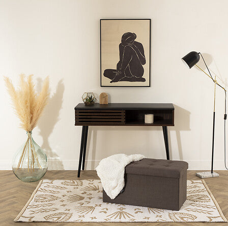 Пейка със съхранение табуретка atmosphera Lysandre, 76х38х38 cm, Сгъваема