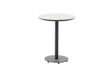 Bistro table 2 seats Soletia graphite
