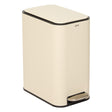 Кош за боклук с педал 5five Delta Slim, Метал, 20L, Глина