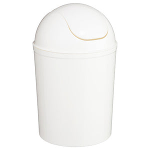 Кош за отпадъци 5five, Полипропилен, 7L, Бял