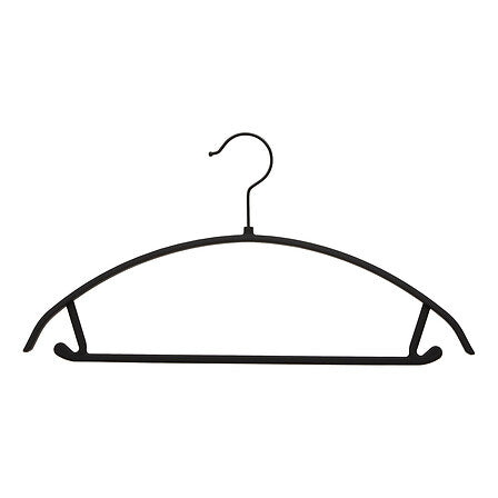 Комплект 3 закачалки 5five Hang'clip, 41 cm, Черен