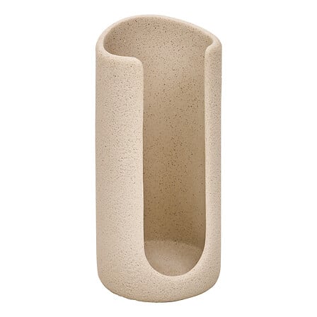 Поставка за памучни тампони 5five Oleya, Полирезин, 15 cm, Бежова