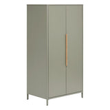 Outdoor cabinet Ironia height 180 cm galvanized steel laurel