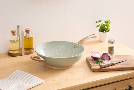 Уок тиган 5five, Кована алуминий, 32 cm, Зелен