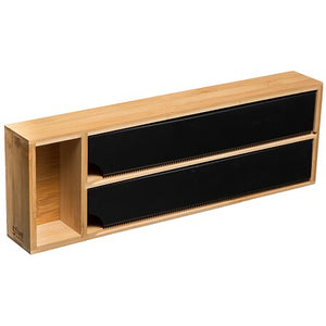 Диспенсър с 3 отделения 5five Black Bamboo, Бамбук, Бежов