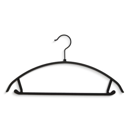Комплект 3 закачалки 5five Hang'clip, 41 cm, Черен