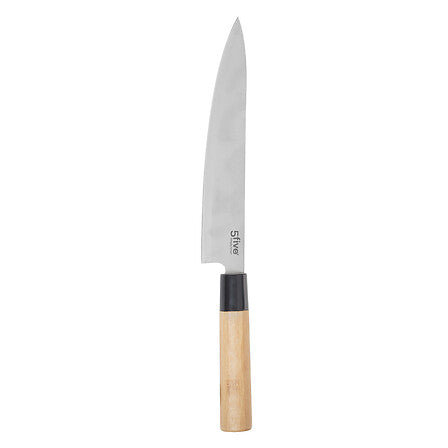 Готварски нож 5five Black Bamboo, Неръждаема стомана и бамбук, 34 cm