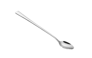 Hosszú kiskanál-készlet KingHoff 1341, 6 db, 22 cm, Inox
