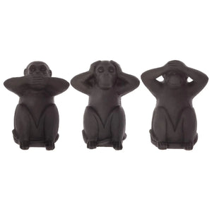 Декоративна фигура atmosphera Wisdom, Смола, 23 cm, 3 бр