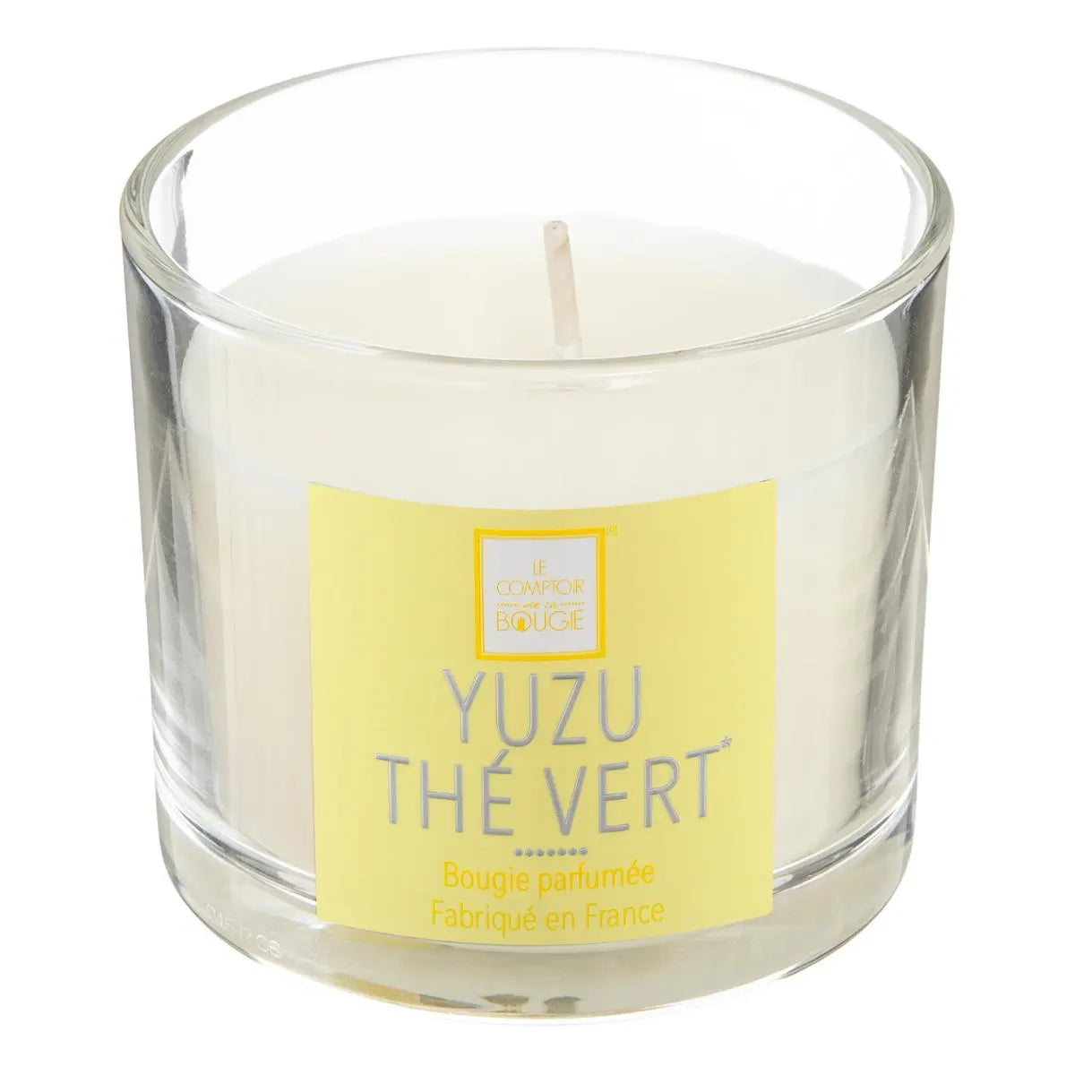 Ароматна свещ atmosphera Elea, Yuzu Green Tea, Стъкло, 100 g