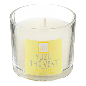 Ароматна свещ atmosphera Elea, Yuzu Green Tea, Стъкло, 100 g