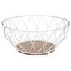 Купа за плодове 5five Daimond, Метал+MDF, 28х12 cm