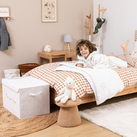 Кутия за съхранение на играчки atmosphera Teddy, 36х36х57 cm