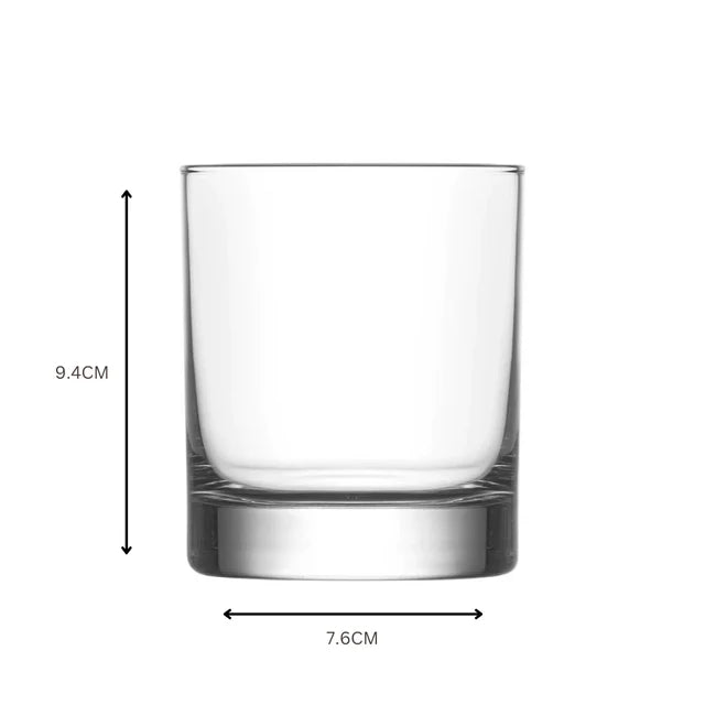 Whiskys pohár szett LAV Ada, 305 ml, 6 db