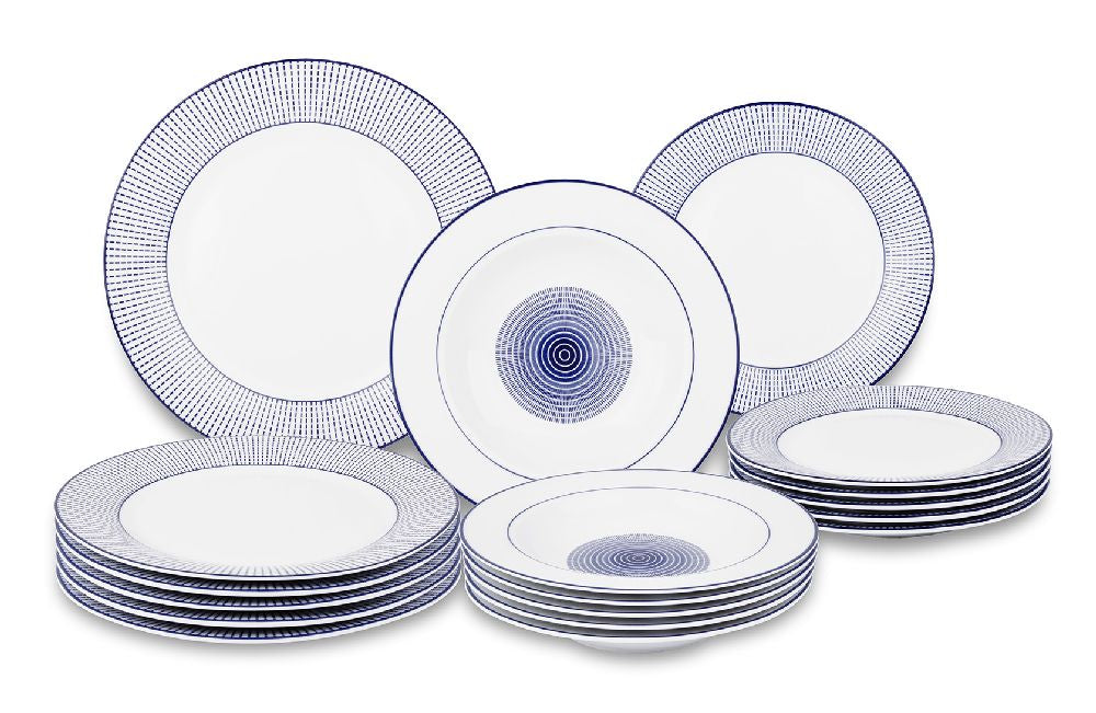 Étkészlet Santa Clara Diana, 18 részes, porcelán
