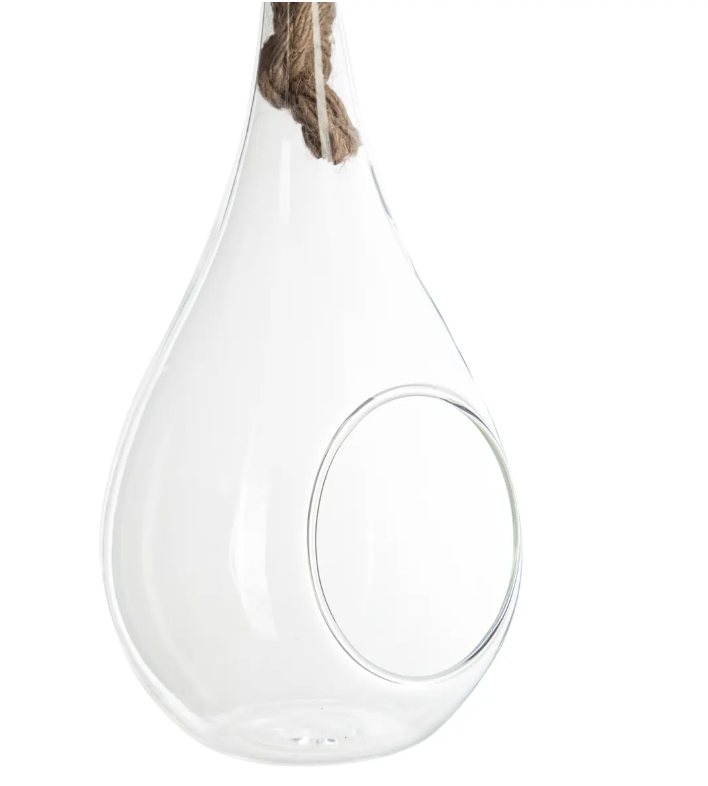 Függő váza atmosphera Drop, 25 cm