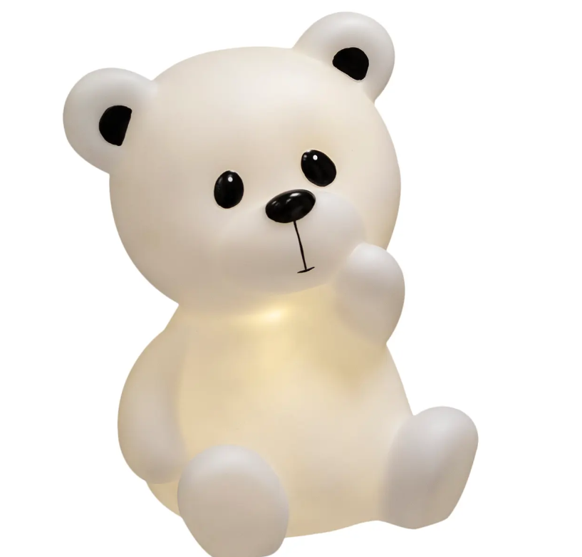Детска нощна лампа atmosphera Teddy Bear, Включени батерии, 30 см