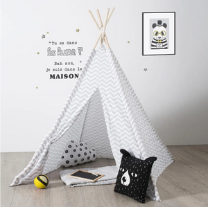 Детска палатка atmosphera Wapi, 120x120x160 cm