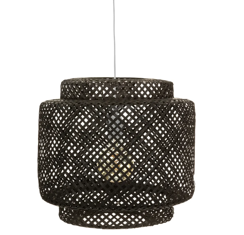 Függeszték atmosphera Liby, 40 cm, Fekete, Bambusz