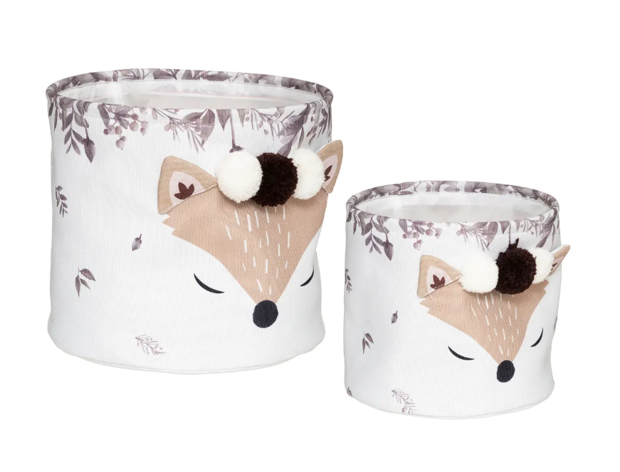 Gyerekkosár szett atmosphera White fox, 2 db