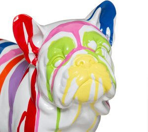 Dekoratív figura atmosphera Chance, Gyanta, Fehér, 26.5 cm