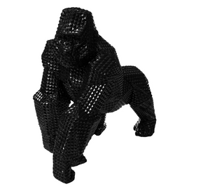 Szobor atmosphera Kingkong, 40 cm, Fekete gyanta