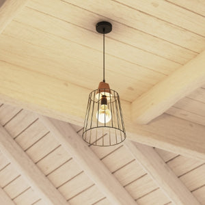 atmosphera Nut függőlámpa, 23 cm, fém