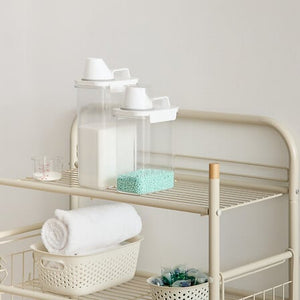Бутилка с дозатор 5five Lino, PET, 1.7 л, Прозрачна